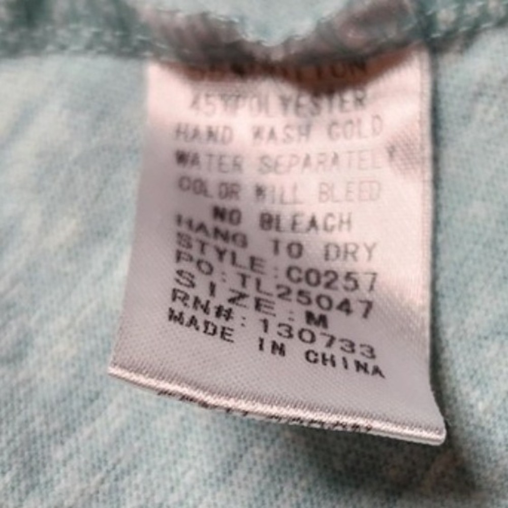 Umgee USA Womens Teal Colorful Raglan Sleeve Tunic Top Shirt‎ Medium - Picture 5 of 5